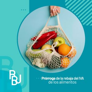 Prórroga de la rebaja del IVA en los alimentos
